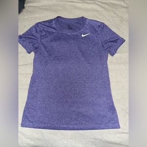 Purple Nike dri-fit shirt size medium.